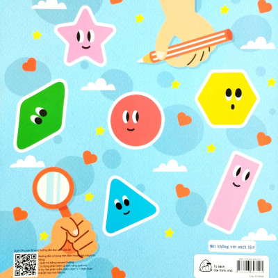 Mê Cung Thông Minh - Rèn Khả Năng Tập Trung Cho Trẻ - Hình Khối (Từ 4-10 Tuổi)