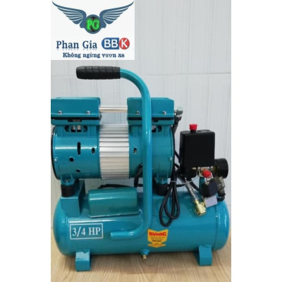 [chính hãƞg] Máy nén khí không dầu Romano 12L - 840W, 100% Dây đồng, Bảo hành 1 năm