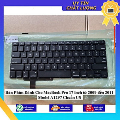 Bàn Phím dùng cho MacBook Pro 17 inch từ 2009 đến 2011 Model A1297 Chuẩn US - Hàng Nhập Khẩu New Seal