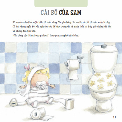 The Gang series - Tạm biệt bỉm xinh - Bé học kĩ năng tự lập (Tuổi 1-3)