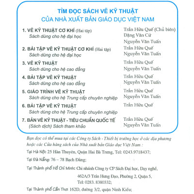 Sách - Vẽ Kỹ Thuật Cơ Khí Tập 1