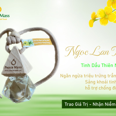Tinh Dầu Tự Nhiên Peace Mass Ngọc Lan Tây 8ml