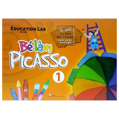 Bé Làm Picasso Bộ 6 Cuốn - Bộ Màu Vẽ Hộp Gỗ Cao Cấp M82 - Vanlangbooks x Colormate