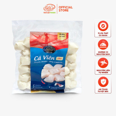 Combo cá viên 500 gram + tôm viên 500 gram Tâm Lợi, loại cao cấp - Giao nhanh trong 3h - 500gr