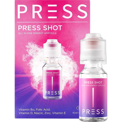Vitamin tươi tổng hợp Press Shot Energy Ampoule 15ml ( 1 lọ/ 3 lọ/ 5 lọ/10 lọ) - Hàng chính hãng