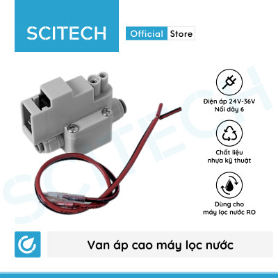 Van áp cao nối nhanh kèm dây điện dùng trong máy lọc nước - Hàng chính hãng