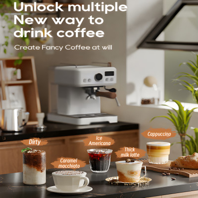 Máy pha cà phê Espresso chuyên nghiệp thương hiệu HiBREW H10 Plus cao cấp  - Hàng chính hãng