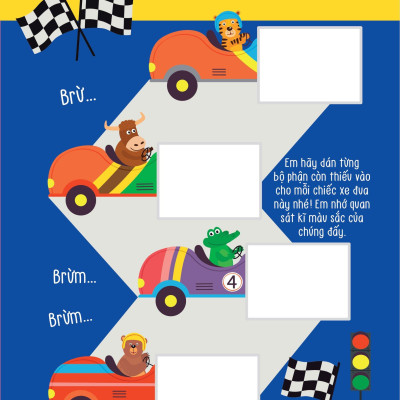 Hình Dán Thông Minh - Thế Giới Động Vật Vui Nhộn 2