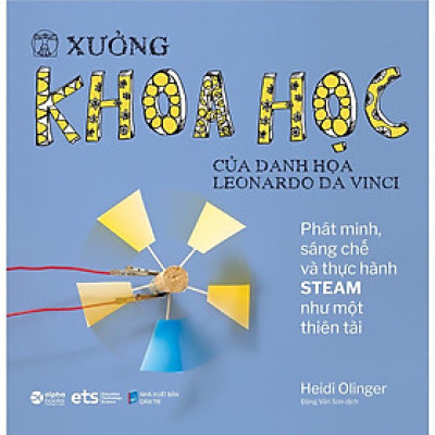 Sách Xưởng khoa học - của danh họa Leonardo Da Vinci - Alphabooks - BẢN QUYỀN