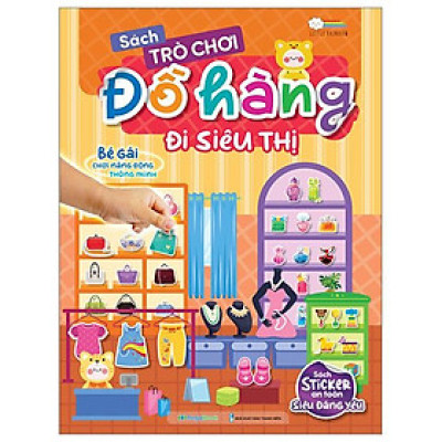 Sách Trò Chơi Đồ Hàng - Đi Siêu Thị