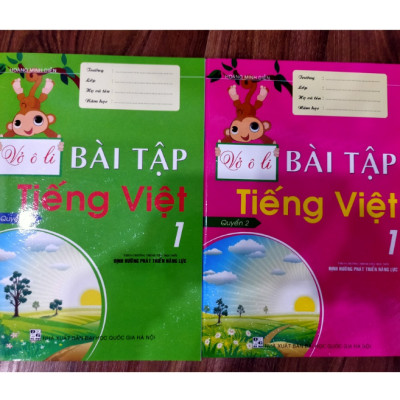 Sách - Vở Ô Li Bài Tập Tiếng Việt 1 - Quyển 2