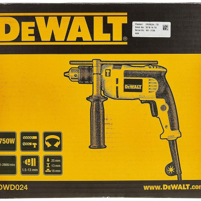 MÁY KHOAN ĐỘNG LỰC 650W DEWALT DWD024-B1 - HÀNG CHÍNH HÃNG