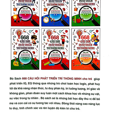 668 Câu Hỏi Phát Triển Trí Thông Minh Cho Trẻ - Tập 3