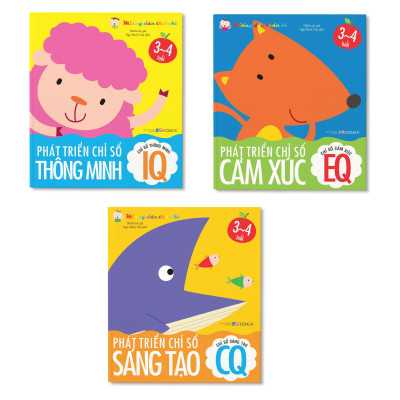 Miếng Dán Thần Kì - Phát Triển Chỉ Số Cảm Xúc - Chỉ Số Cảm Xúc EQ - 3 - 4 Tuổi (Tái Bản 2022)