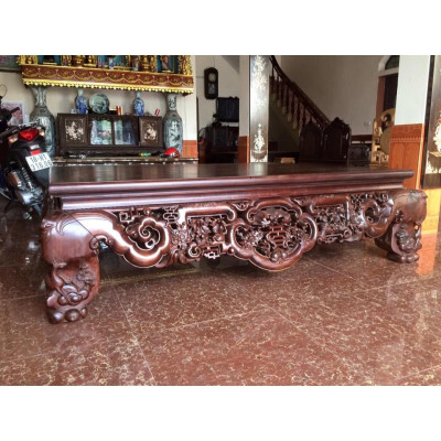 Sập Nằm Ngũ Phúc Gỗ Gụ