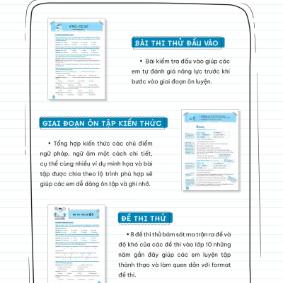 Take Note Vào 10 - Ghi Chú Nhanh Ôn Thi Cấp Tốc Vào Lớp 10 - Tiếng Anh (MGB)