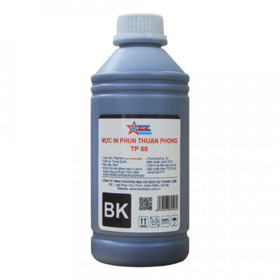 Bộ 6 Màu Mực in phun Thuận Phong PIGMENT TP60 (1L) dùng cho máy in phun Epson - Hàng Chính Hãng