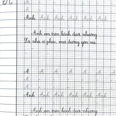 Vở Luyện Viết Lớp 2 - Tập 1 (Chân Trời Sáng Tạo)