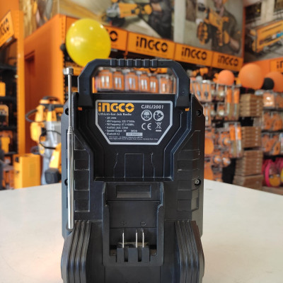 RADIO (LOA) CÔNG TRƯỜNG DÙNG PIN 20V (BLUETOOTH 4.0 ) INGCO CJRLI2001 - HÀNG CHÍNH HÃNG