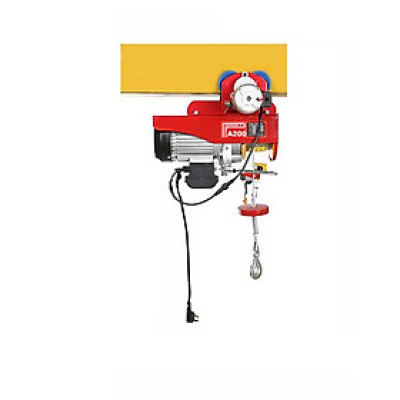 Bộ Tời Điện Kèm Rùa ABG PA200 (100/200kg) 20 Mét - Giúp Máy Tời Treo Nâng Hạ Vật Nặng Trong Nhà Xưởng Công Nghiệp Và Đời Sống Dễ Dàng, Nâng Kéo Linh Hoạt, Hiệu Quả Cao - Hàng Chính Hãng (Giao Màu Ngẫu Nhiên)