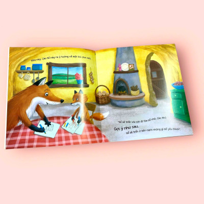 Sách cho bé - Những Lá Thư Của Bố - Sách Tranh Về Tình Cảm Gia Đình - Dành cho trẻ 2-6 tuổi