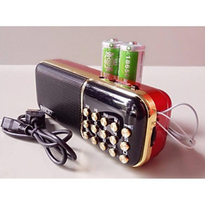 Loa usb,thẻ nhớ,FM BKK K51 - Đèn Pin Cực Sáng ( Hàng Chính Hãng )