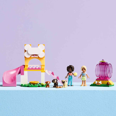 LEGO FRIENDS 42665 Đồ Chơi Lắp Ráp Khu Vui Chơi Cún Con (66 chi tiết)