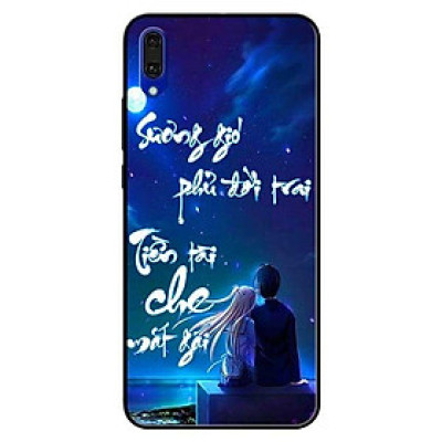 Ốp lưng dành cho Huawei Y7 Pro - mẫu Thư Pháp Sương Gió