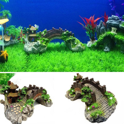 Cây Cầu Tiểu Cảnh Tráng Trí Bể Cá Dễ Thương Đẹp Mắt