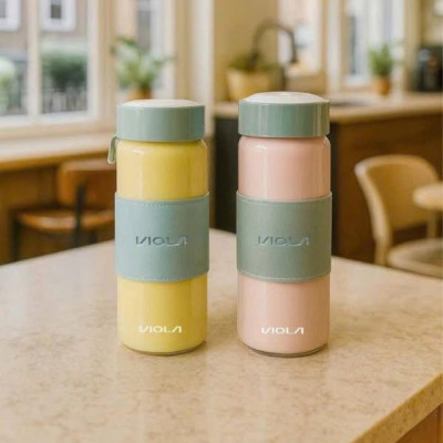 Set 4 bình thủy tinh Viola Borosilicate Dung tích 500ml/bình hàng chính hãng