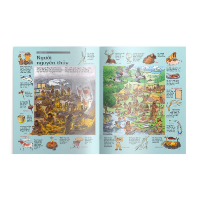 (Combo 6 tập in màu toàn bộ) THỬ TÀI TÌM KIẾM – LỊCH SỬ - THẾ GIỚI - THÀNH PHỐ - KHỦNG LONG - BIỂN KHƠI – Đông A