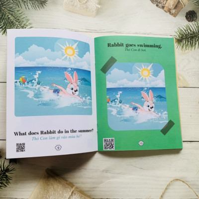 Bộ 6 Cuốn Bé Học Tiếng Anh - Đố Vui Đoán Giỏi: Why, Who, When, How, Where, What