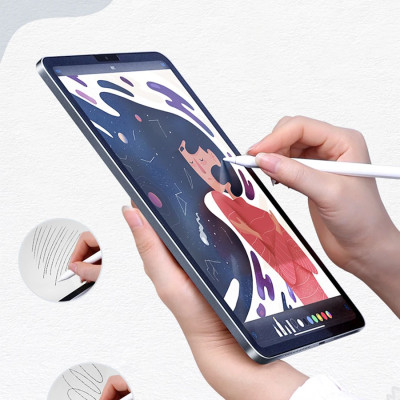 [iPad Pro M4] Miếng dán màn hình Paperlike cho iPad Pro M4 -11 inch 2024. iPad Pro M4 - 13 inch 2024 hiệu WIWU Chống bám vân tay, Cảm giác viết vẽ như trên giấy cao cấp - Hàng chính hãng.