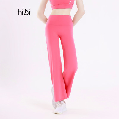 Quần dài ống suông Hibi Sports QD328, Kiểu lưng cao tôn dáng