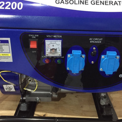 MÁY PHÁT ĐIỆN GIA ĐÌNH 100% DÂY ĐỒNG  DEWOO DW-2200 (2-2.2KW) - HÀNG CHÍNH HÃNG