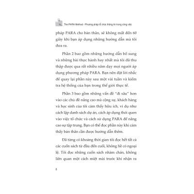The PARA Method - Phương Pháp Tổ Chức Thông Tin Trong Công Việc - 1980