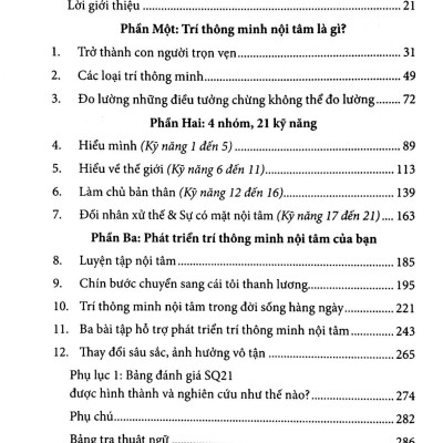 21 Kỹ Năng Trí Thông Minh Nội Tâm
