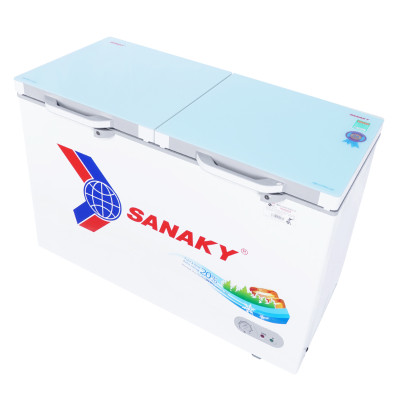 TỦ ĐÔNG SANAKY 305 LÍT VH-4099A2KD ĐỒNG (R600A) (KÍNH CƯỜNG LỰC) - HÀNG CHÍNH HÃNG