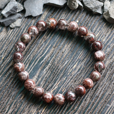 Vòng Thạch Anh Ưu Linh Nâu Malaysia Ngọc Quý Gemstones