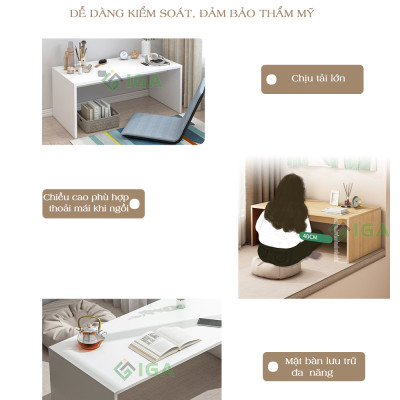 Bàn Trà Đa Năng Có Thể Làm Bàn Học Bàn Trang Điểm Đa Năng Phong Cách Hiện Đại - GP147B