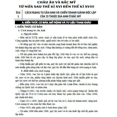 Sách - Tư Liệu Dạy - Học Lịch Sử 8 (Dùng Chung Cho Các Bộ SGK Hiện Hành) (HA)