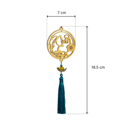 Combo 5 dây treo trang trí Tết cây mai, cây đào Tết Việt - Handmade thiết kế độc quyền