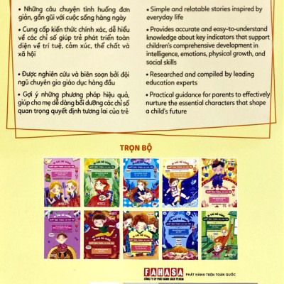 Sách - 10 Chỉ Số Vàng Quyết Định Tương Lai Của Trẻ - Bồi Dưỡng Chỉ Số Ý Chí Và Nghị Lực - Will Intelligence Quotient (WQ) - Chiếc Lọ Ước Mơ - The Dream Bottle - Song Ngữ Anh-Việt