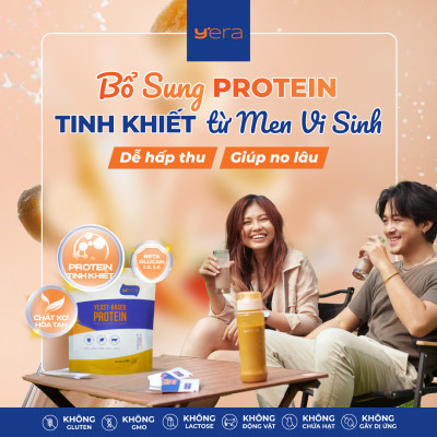 Thực Phẩm Dinh Dưỡng YERA Yeast Based Protein - Túi 415G