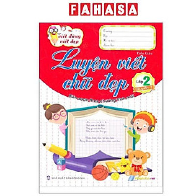 Sách - Viết Đúng Viết Đẹp - Luyện Viết Chữ Đẹp - Lớp 2 - Quyển 1 (Tái Bản 2025)