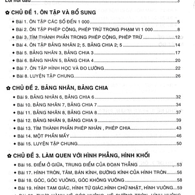 Sách tham khảo- Bài Giảng & Hướng Dẫn Học Toán Lớp 3 - Tập 1 (Dùng Kèm SGK Kết Nối Tri Thức Với Cuộc Sống)_HA