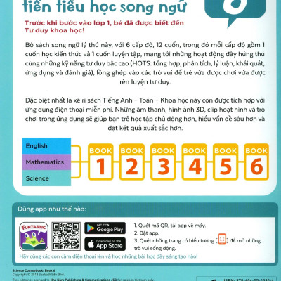 Khoa Học Tiền Tiểu Học Song Ngữ - Sách Học Tập 6
