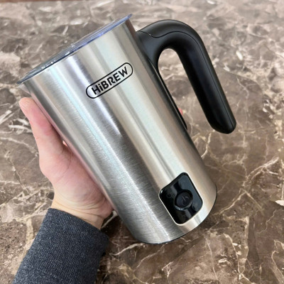 Máy tạo bọt sữa Nóng và Lạnh 4 trong 1. Thương hiệu Mỹ cao cấp HiBREW - M3A. Hàng chính hãng