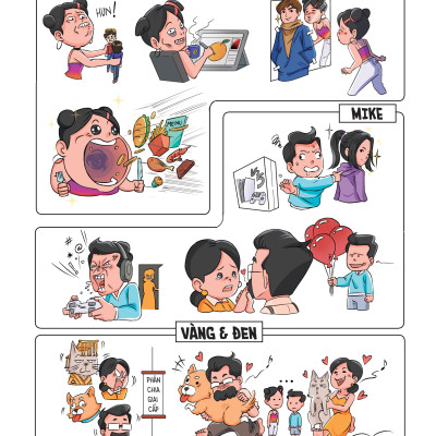 Combo Gia Đình Dzăn Hóa và Tí Đù: Gia Đình Dzăn Hóa Nơi Tình Yêu Bắt Đầu Bất Ổn + Tí Đù Dân Chơi Xóm