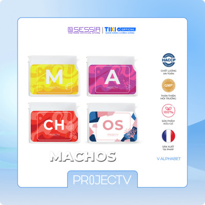 [TẶNG 5 TÚI PV ZIP] Thực Phẩm Sức Khoẻ M+A+CH+OS | V Alphabet - Thông Minh, Nhạy Bén, Năng Lượng & Xương Chắc Khỏe - PROJECT V - Xuất xứ Pháp, Hàng Chính Hãng
